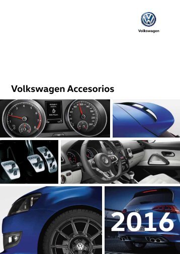 Catálogo accesorios Volkswagen 2016