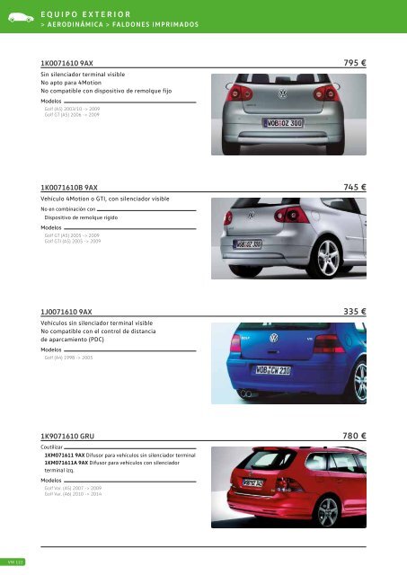 Catálogo accesorios Volkswagen 2016