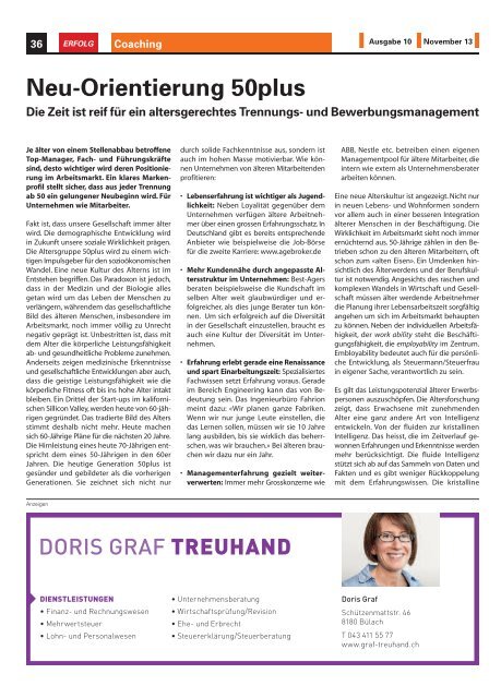 Erfolg_Ausgabe Nr. 10 - November 2013