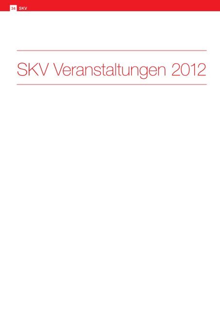 Imagebroschuere SKV 2012