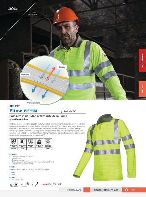 Sioen Ropa de protección profesional - Spanish