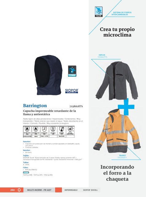 Sioen Ropa de protección profesional - Spanish