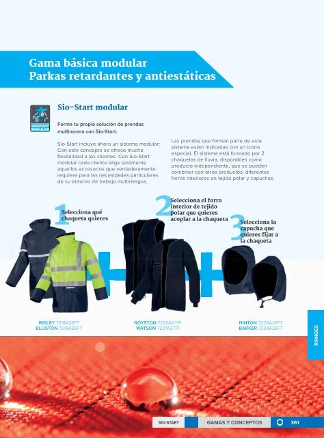 Sioen Ropa de protección profesional - Spanish