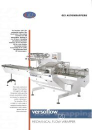 GEI Autowrapper versoflow 120 mechanical