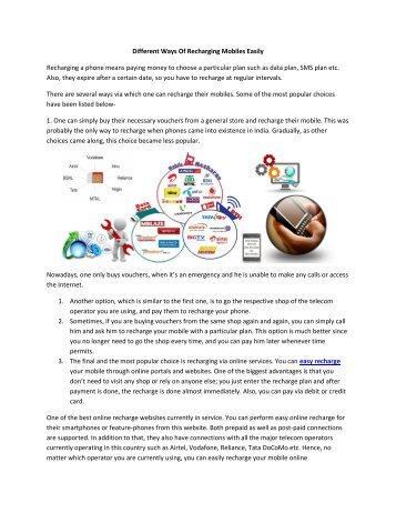 Different_Ways_Of_Recharging_Mobiles_Easily