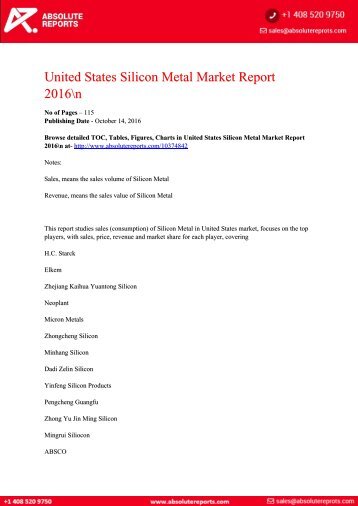 United-States-Silicon-Metal-Market-Report-2016