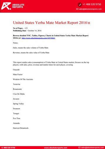 United-States-Yerba-Mate-Market-Report-2016