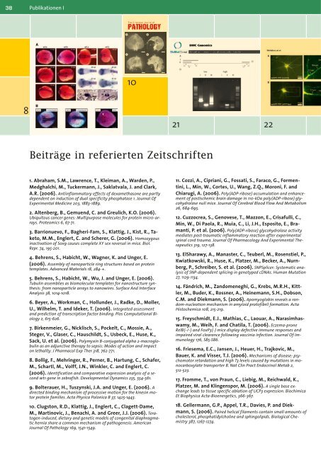 Zahlen und Fakten - Leibniz Institute for Age Research