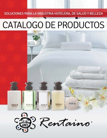 Catálogo de Productos para Hoteles - Rentaino