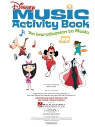 Disney Music Activity Book - An Introduction to Music