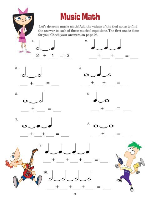 Disney Music Activity Book - An Introduction to Music