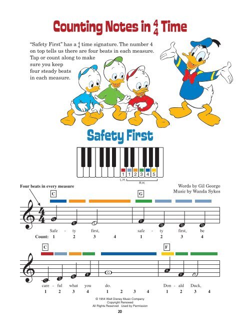 Disney Music Activity Book - An Introduction to Music