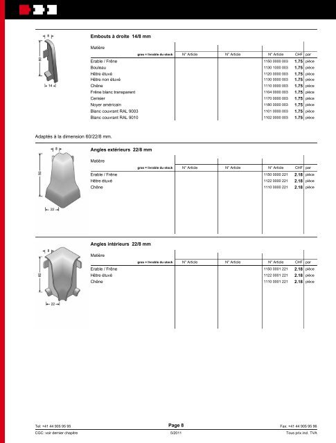 Assortiment Stucky - HIAG Handel AG