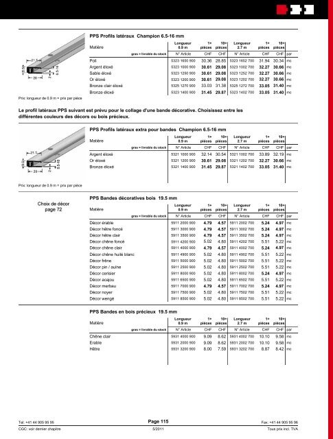 Assortiment Stucky - HIAG Handel AG