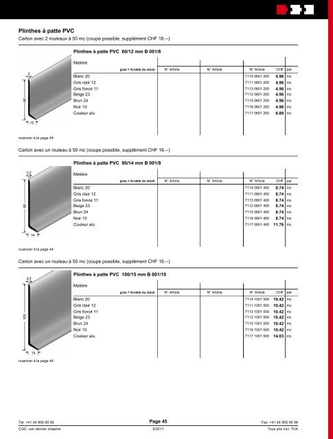 Assortiment Stucky - HIAG Handel AG