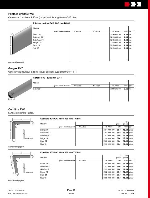 Assortiment Stucky - HIAG Handel AG