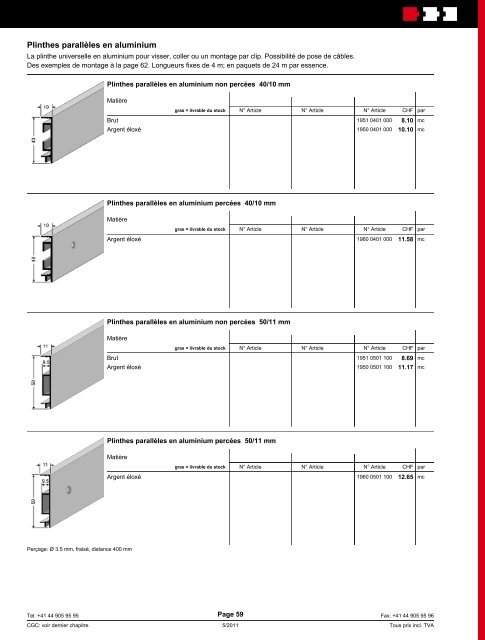 Assortiment Stucky - HIAG Handel AG