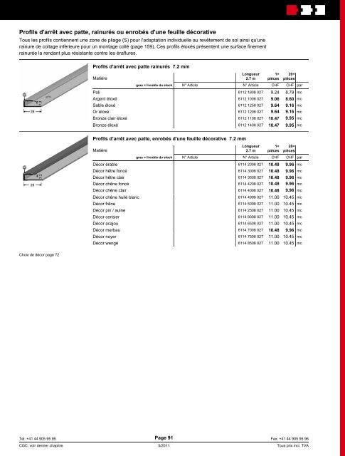 Assortiment Stucky - HIAG Handel AG