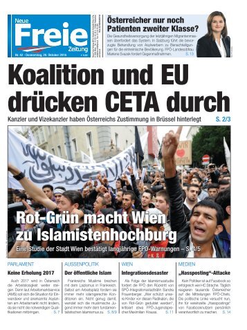 Koalition und EU drücken CETA durch