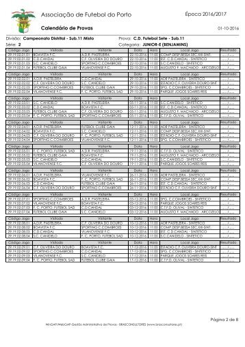 Calendario e Regras