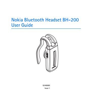 Nokia BH-200 - BH-200