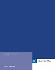 reference document 2003 - Euler Hermes Kreditversicherungs-AG