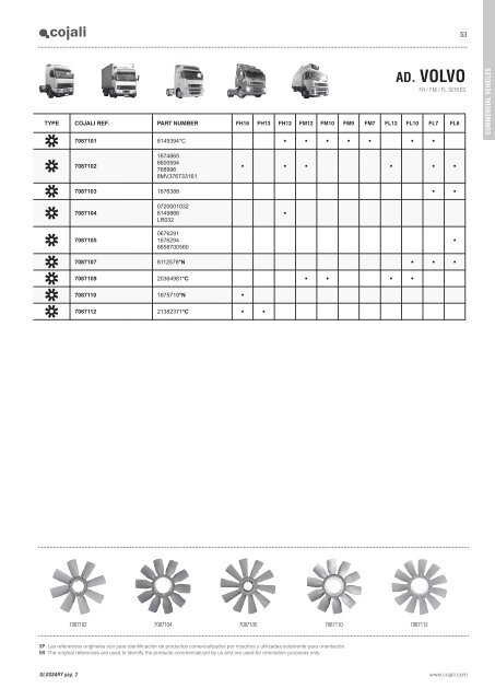 COMMERCIAL VEHICLES PASSENGER & LIGHT VEHICLES AGRICULTURAL VEHICLES