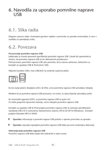 Toyota USB &amp;amp; iPod interface kit - PZ473-00266-00 - USB &amp; iPod interface kit (Czech, Hungarian, Polish, Russian, Slovak, Ukrainian) - mode d'emploi