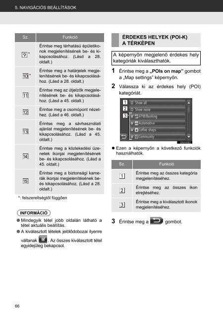 Toyota Toyota Touch &amp;amp; Go - PZ490-00331-*0 - Toyota Touch &amp; Go - Touch &amp; Go Plus - Hungarian - mode d'emploi