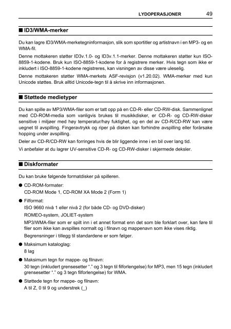 Toyota TNS410 - PZ420-E0333-NO - TNS410 - mode d'emploi