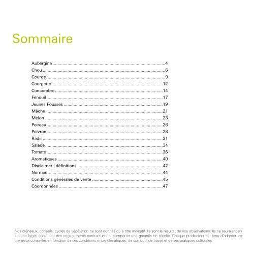 Catalogue General France 2015