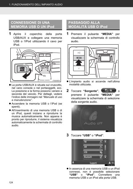 Toyota Toyota Touch &amp;amp; Go - PZ490-00331-*0 - Toyota Touch &amp; Go - Toyota Touch &amp; Go Plus - Italian - mode d'emploi