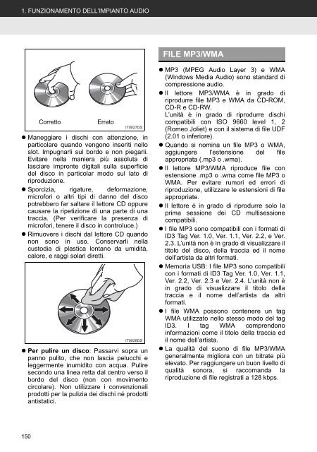 Toyota Toyota Touch &amp;amp; Go - PZ490-00331-*0 - Toyota Touch &amp; Go - Toyota Touch &amp; Go Plus - Italian - mode d'emploi