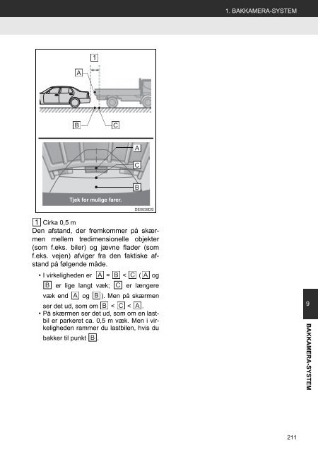 Toyota Toyota Touch &amp;amp; Go - PZ490-00331-*0 - Toyota Touch &amp; Go - Toyota Touch &amp; Go Plus - Danish - mode d'emploi