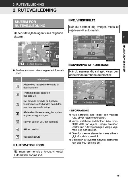 Toyota Toyota Touch &amp;amp; Go - PZ490-00331-*0 - Toyota Touch &amp; Go - Toyota Touch &amp; Go Plus - Danish - mode d'emploi