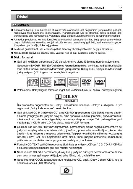 Toyota TNS410 - PZ420-E0333-LT - TNS410 - mode d'emploi