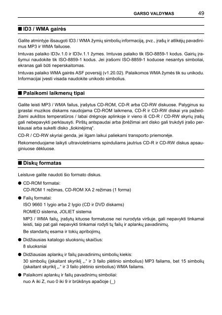 Toyota TNS410 - PZ420-E0333-LT - TNS410 - mode d'emploi