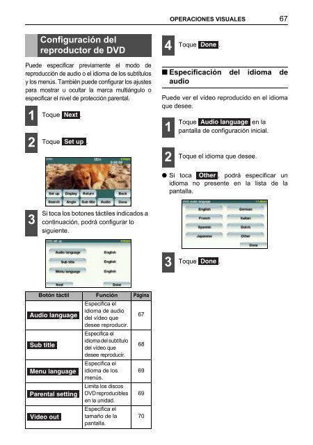 Toyota TNS410 - PZ420-E0333-ES - TNS410 - mode d'emploi