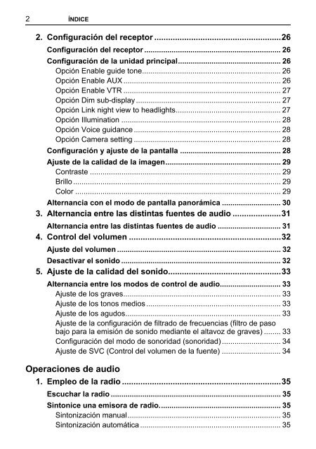 Toyota TNS410 - PZ420-E0333-ES - TNS410 - mode d'emploi