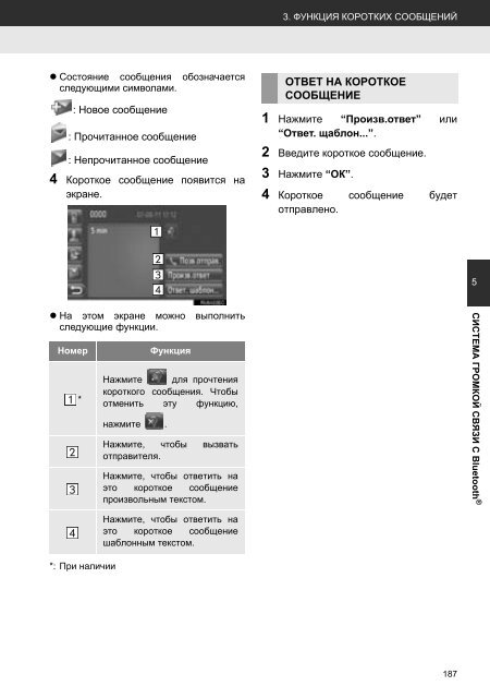 Toyota Toyota Touch &amp;amp; Go - PZ490-00331-*0 - Toyota Touch &amp; Go - Toyota Touch &amp; Go Plus - Russian - mode d'emploi