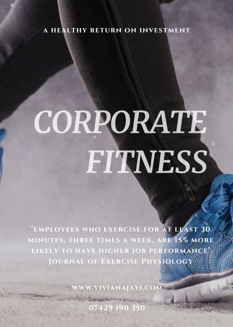 Corporate Fitness