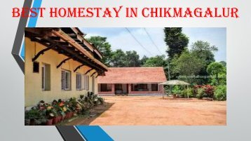 Homestay in Chikmagalur