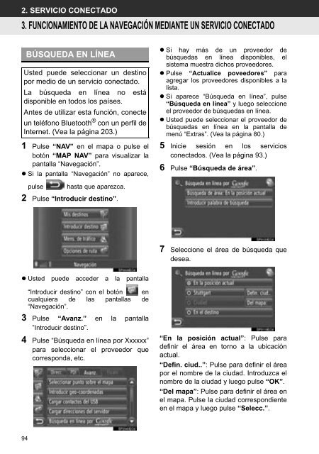 Toyota Toyota Touch &amp;amp; Go - PZ490-00331-*0 - Toyota Touch &amp; Go - Toyota Touch &amp; Go Plus - Spanish - mode d'emploi