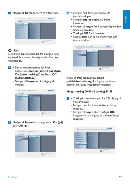 Philips PhotoFrame - User manual - NOR