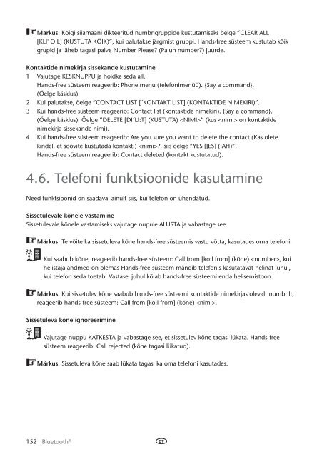 Toyota Bluetooth UIM English Russian Lithuanian Latvian Estonian - PZ420-00292-BE - Bluetooth UIM English Russian Lithuanian Latvian Estonian - mode d'emploi