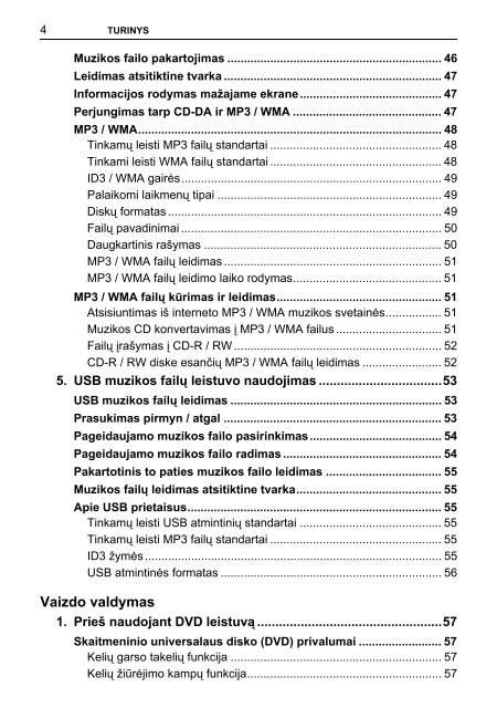 Toyota TNS410 - PZ420-E0333-LT - TNS410 - mode d'emploi