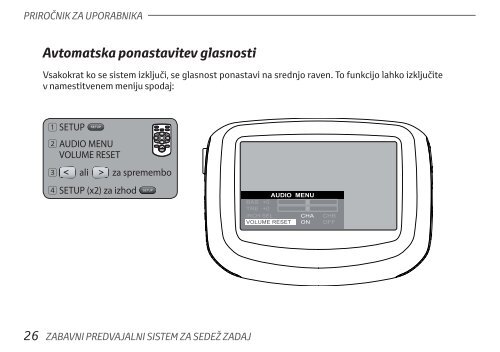 Toyota Rear Entertainment System - PZ462-00207-00 - Rear Entertainment System - Slovenian - mode d'emploi