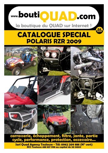 carrosserie protection échappement jante partie ... - BoutiQUAD.com