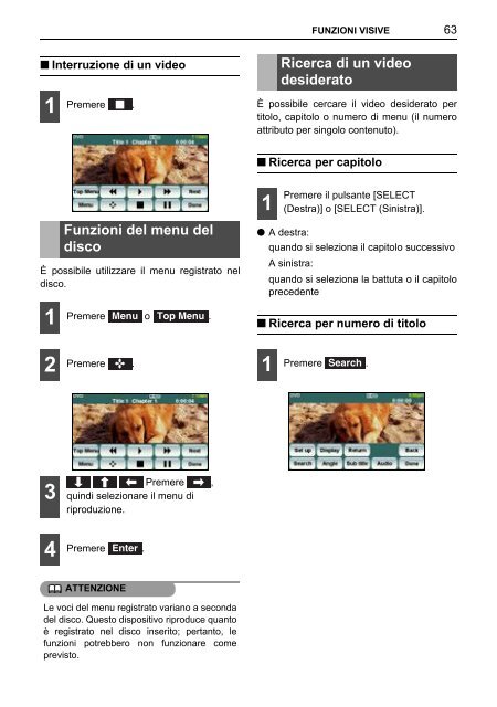 Toyota TNS410 - PZ420-E0333-IT - TNS410 - mode d'emploi