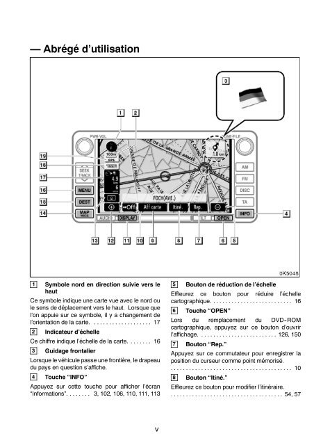 Toyota TNS700 French - PZ420-00332-FR - TNS700 French - mode d'emploi